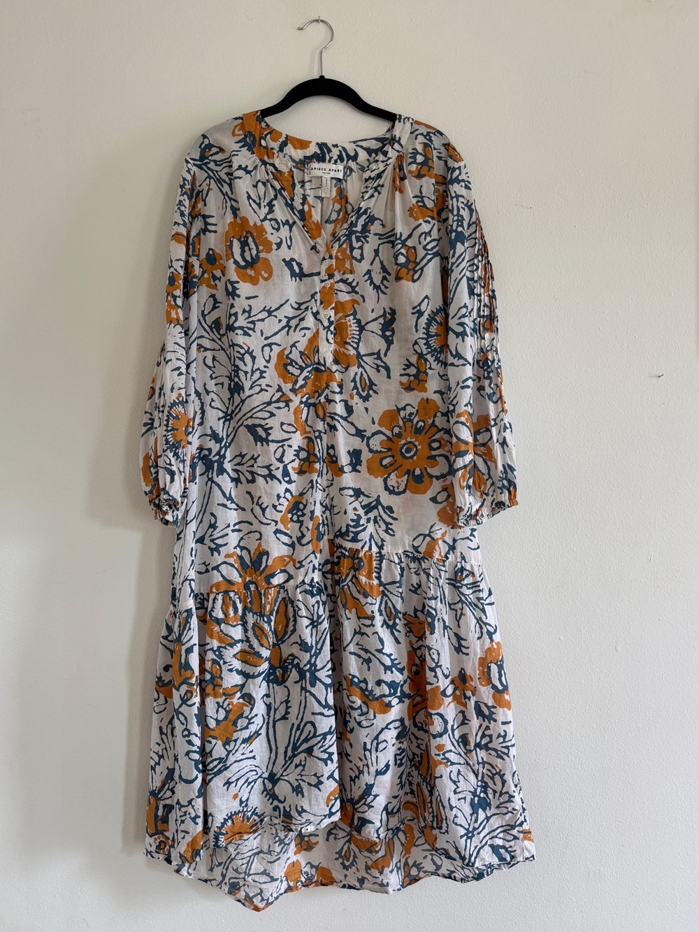 Apiece Apart cotton Tiered Midi Dress